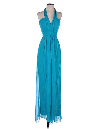 Pre-owned Bcbgmaxazria Cocktail Dress In Teal