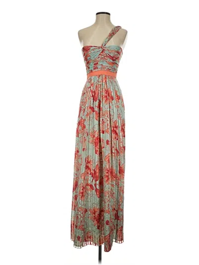 Pre-owned Bcbgmaxazria Cocktail Dress In Teal
