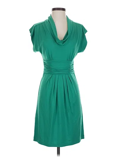 Pre-owned Bcbgmaxazria Cocktail Dress In Teal