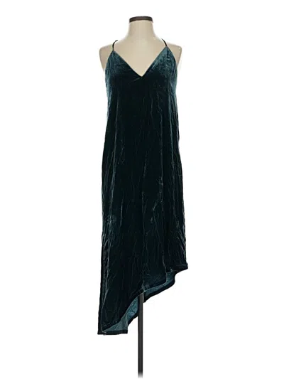 Pre-owned Bcbgmaxazria Cocktail Dress In Teal