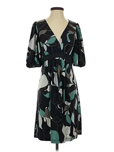 Pre-owned Bcbgmaxazria Cocktail Dress In Teal