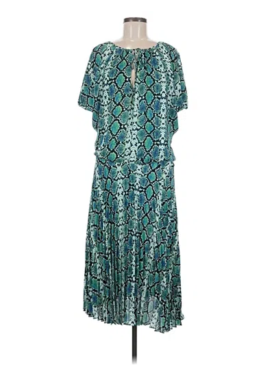 Pre-owned Bcbgmaxazria Cocktail Dress In Teal
