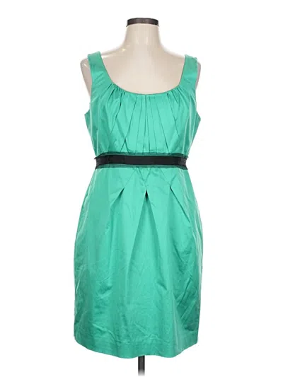 Pre-owned Bcbgmaxazria Cocktail Dress In Teal
