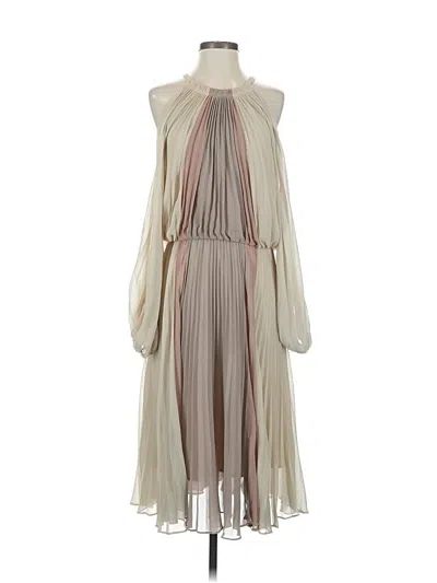 Pre-owned Bcbgmaxazria Cocktail Dress In White