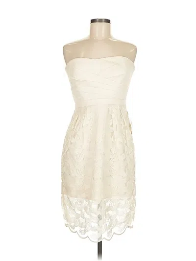 Bcbgmaxazria Cocktail Dress In White