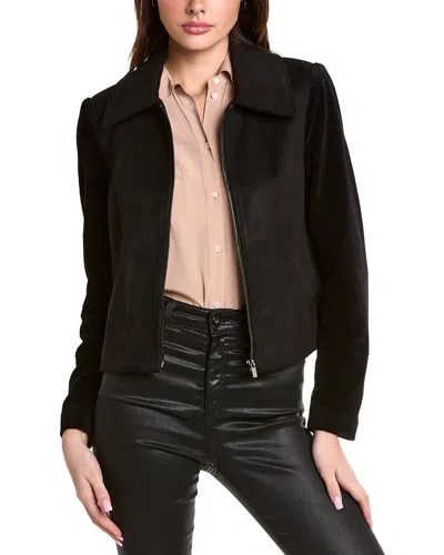 Bcbgmaxazria Corduroy Sleeve Jacket In Black