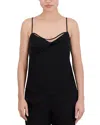 Bcbgmaxazria Cowl Neck Camisole In Black