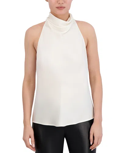 Bcbgmaxazria Cowlneck Halter Top In Champagne