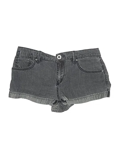 Pre-owned Bcbgmaxazria Denim Shorts In Gray