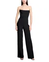 Bcbgmaxazria Draped Corset Jumpsuit In Black