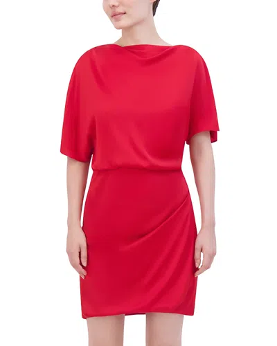 Bcbgmaxazria Draped Sheath Dress In Salsa