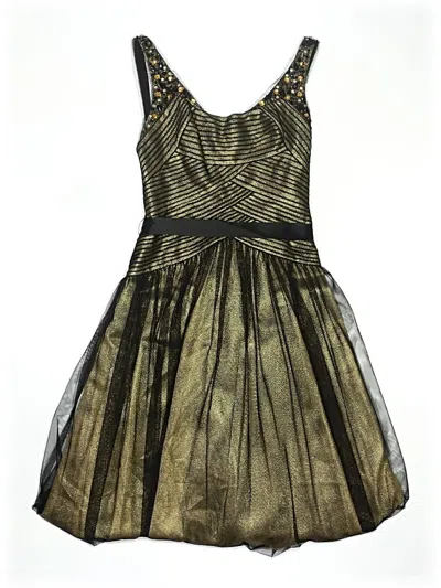 Pre-owned Bcbgmaxazria Kids' Dress In Black