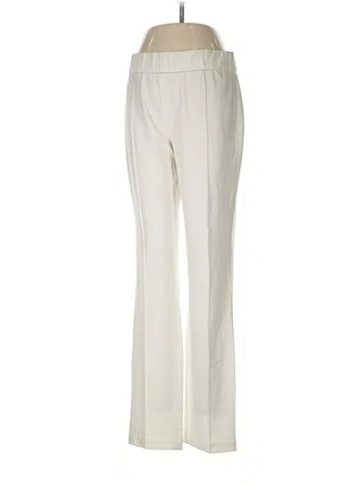 Pre-owned Bcbgmaxazria Dress Pants In Ivory