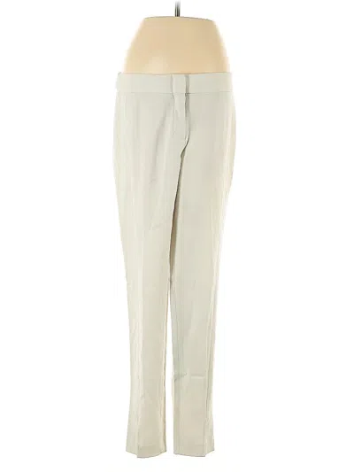 Pre-owned Bcbgmaxazria Dress Pants In White