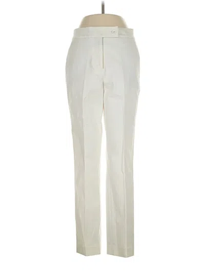 Pre-owned Bcbgmaxazria Dress Pants In White