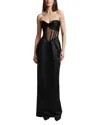 Bcbgmaxazria Elizabeth Gown In Black