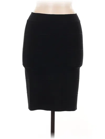 Pre-owned Bcbgmaxazria Formal Skirt In Black