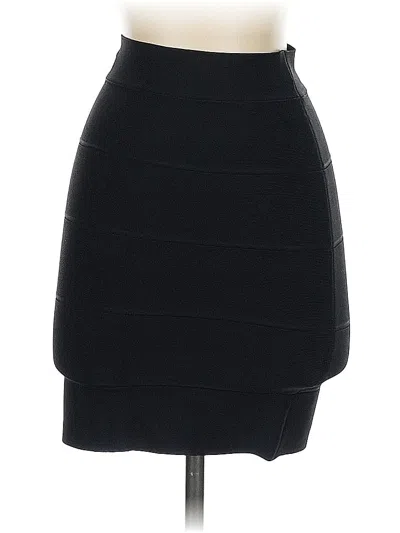 Pre-owned Bcbgmaxazria Formal Skirt In Black