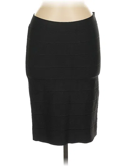 Pre-owned Bcbgmaxazria Formal Skirt In Black