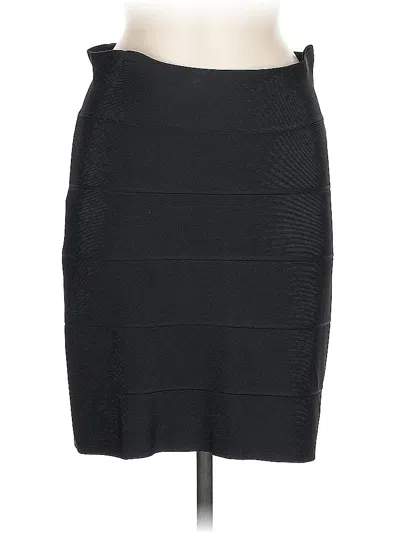 Pre-owned Bcbgmaxazria Formal Skirt In Black