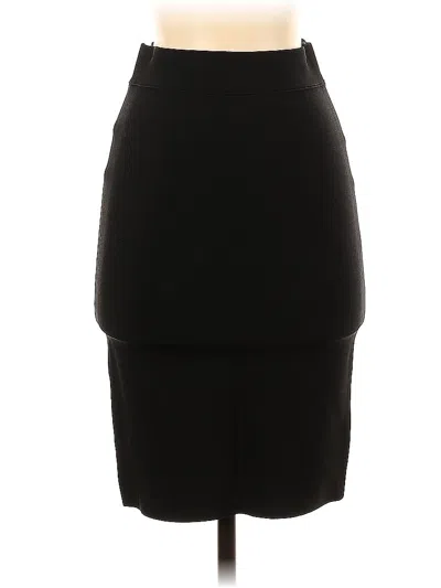 Pre-owned Bcbgmaxazria Formal Skirt In Black