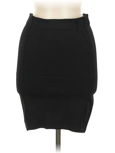 Pre-owned Bcbgmaxazria Formal Skirt In Black