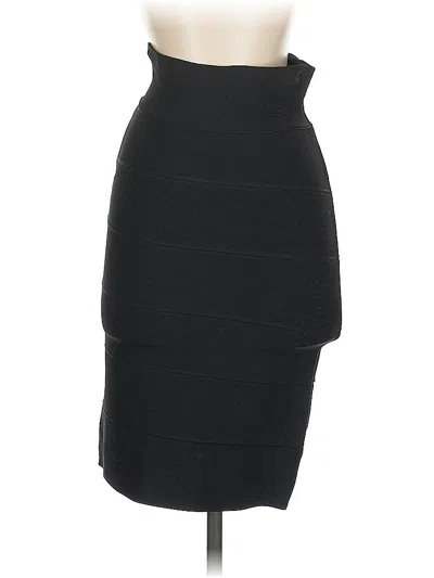 Pre-owned Bcbgmaxazria Formal Skirt In Black