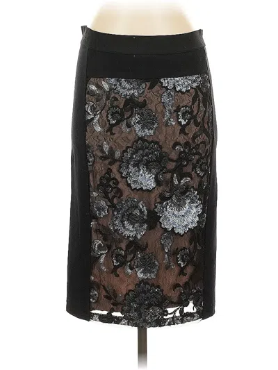 Pre-owned Bcbgmaxazria Formal Skirt In Black