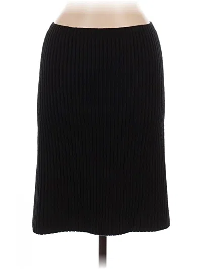Pre-owned Bcbgmaxazria Formal Skirt In Black