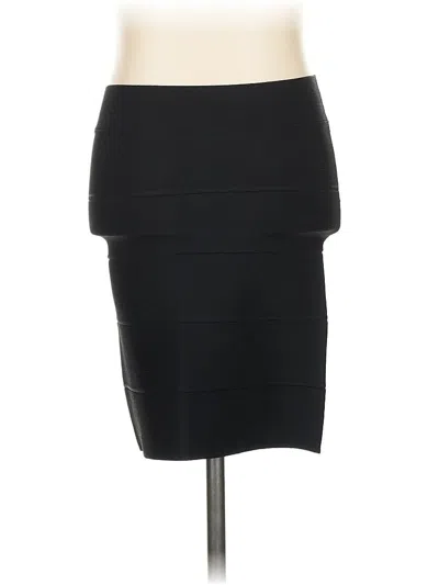 Pre-owned Bcbgmaxazria Formal Skirt In Black
