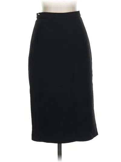 Pre-owned Bcbgmaxazria Formal Skirt In Black