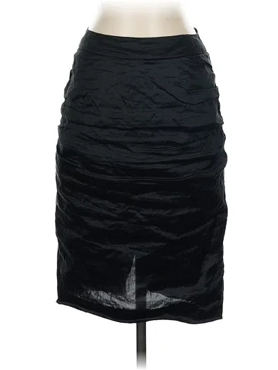 Pre-owned Bcbgmaxazria Formal Skirt In Black