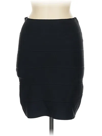 Pre-owned Bcbgmaxazria Formal Skirt In Black