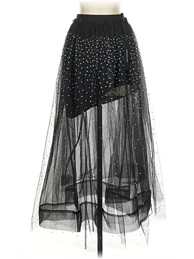 Pre-owned Bcbgmaxazria Formal Skirt In Black