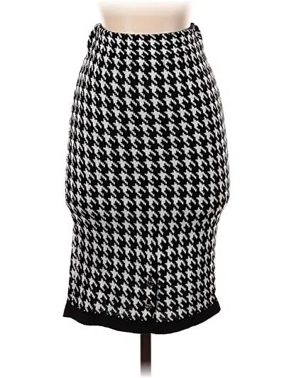 Pre-owned Bcbgmaxazria Formal Skirt In Black