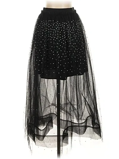 Pre-owned Bcbgmaxazria Formal Skirt In Black