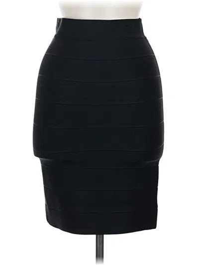 Pre-owned Bcbgmaxazria Formal Skirt In Black