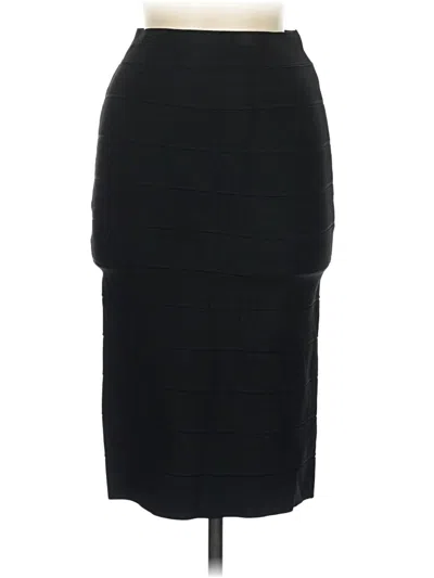 Pre-owned Bcbgmaxazria Formal Skirt In Black