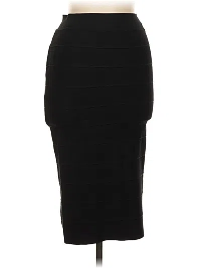 Pre-owned Bcbgmaxazria Formal Skirt In Black