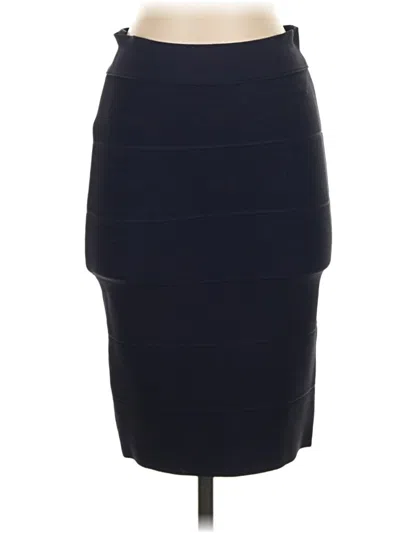 Pre-owned Bcbgmaxazria Formal Skirt In Black