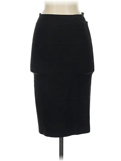 Pre-owned Bcbgmaxazria Formal Skirt In Black