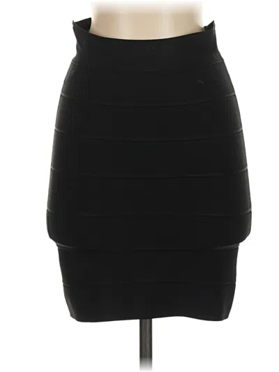 Pre-owned Bcbgmaxazria Formal Skirt In Black