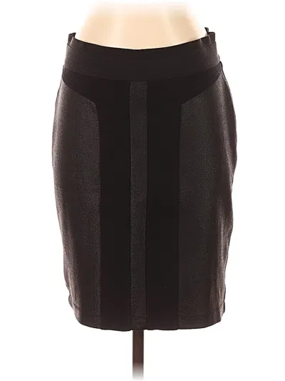 Pre-owned Bcbgmaxazria Formal Skirt In Black