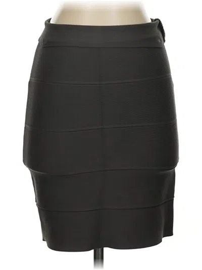 Pre-owned Bcbgmaxazria Formal Skirt In Black