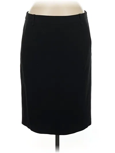 Pre-owned Bcbgmaxazria Formal Skirt In Black