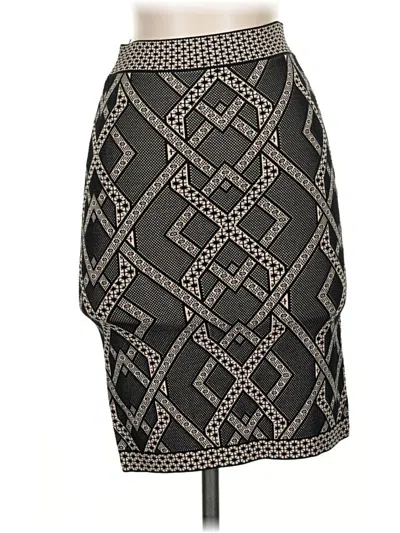Pre-owned Bcbgmaxazria Formal Skirt In Black