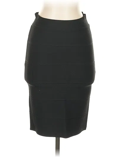Pre-owned Bcbgmaxazria Formal Skirt In Black