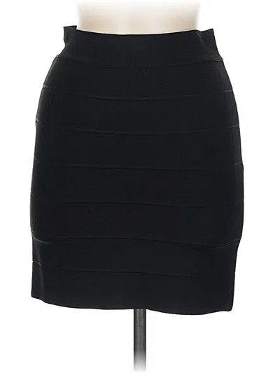 Pre-owned Bcbgmaxazria Formal Skirt In Black