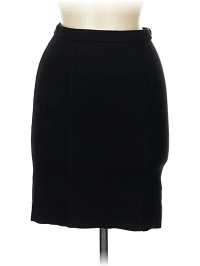 Pre-owned Bcbgmaxazria Formal Skirt In Black