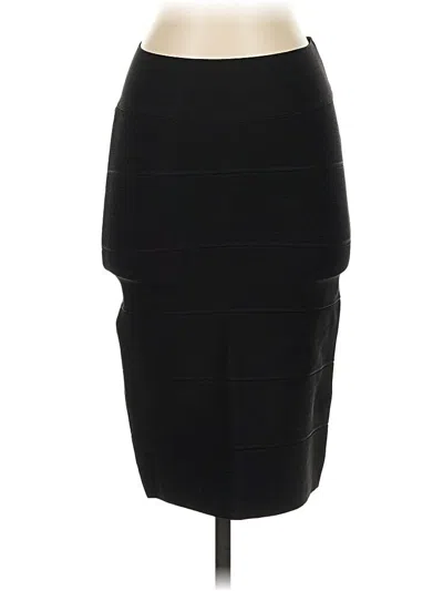 Pre-owned Bcbgmaxazria Formal Skirt In Black